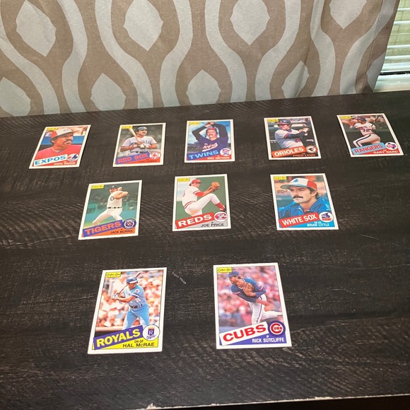 1987 Topps Baseball Card Lot Gary Carter Mike Schmidt Andre Dawson Dwight Gooden - Picture 2 of 4